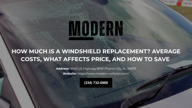 How Much Is A Windshield Replacement? Average Costs, What Affects Price, And How To Save