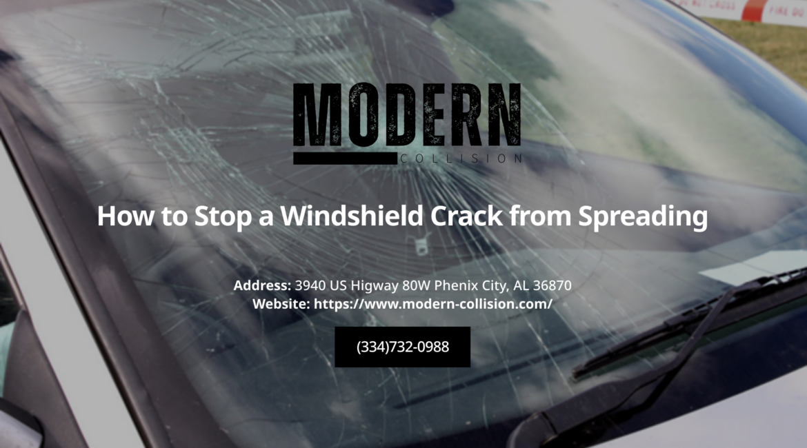 How to Stop a Windshield Crack from Spreading