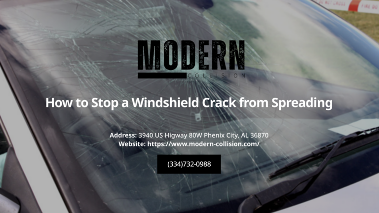 How to Stop a Windshield Crack from Spreading