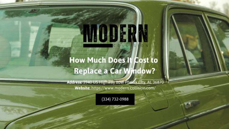 How Much Does It Cost to Replace a Car Window?