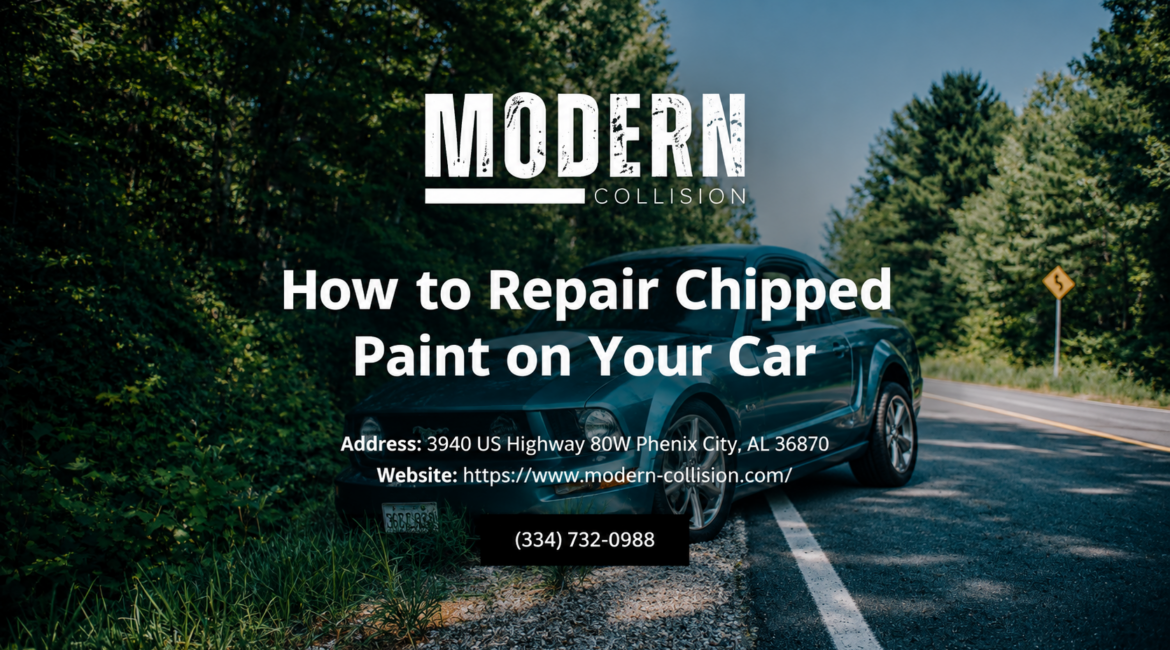 How to Repair Chipped Paint on Your Car