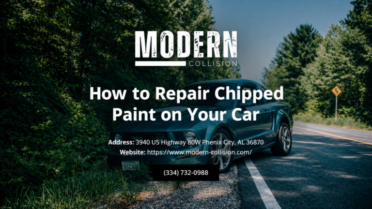 How to Repair Chipped Paint on Your Car